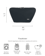 Image 3 of 4: KUSSHI Vacationer Makeup Bag