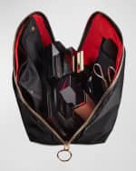 Image 2 of 4: KUSSHI Signature Leather Makeup Bag w/ Organizer