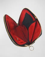 Image 4 of 4: KUSSHI Signature Leather Makeup Bag w/ Organizer