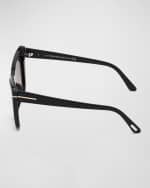 Image 3 of 3: TOM FORD Poppy Acetate Cat-Eye Sunglasses