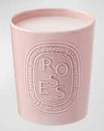 Image 1 of 4: DIPTYQUE Roses Scented Pink Candle, 21.2 oz.