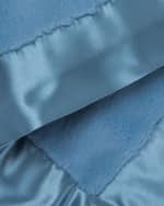 Image 2 of 2: Little Giraffe Luxe Blanky Solid Plush Baby Blanket