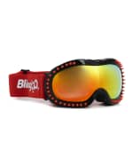 Image 2 of 3: Bling2o Kid's Spike Logo Snow Goggles