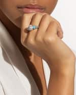 Image 2 of 4: LAGOS Blue Caviar Pave Diamond Stacking Ring