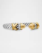 Image 1 of 3: David Yurman Petite Helena Open Ring with Diamonds