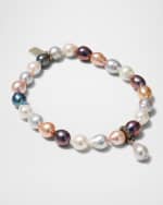 Image 3 of 4: Margo Morrison Baroque Pearl Stretch Bracelet