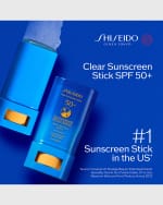 Image 3 of 6: Shiseido Clear Sunscreen Stick SPF 50+