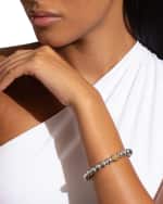 Image 5 of 5: LAGOS Signature Caviar 18K Gold Lattice Ball Stretch Bracelet