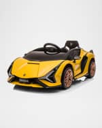 Image 1 of 4: Best Ride on Cars Kid's Lamborghini Sian Car