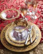 Image 7 of 10: Arte Italica Vetro Gold Wine Glass