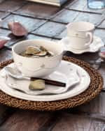 Image 8 of 9: Juliska Berry & Thread Dinner Plate - Whitewash