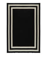 Image 7 of 8: Ralph Lauren Home Fitzgerald Border Rug, 8' x 10'