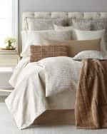 Image 2 of 2: Fino Lino Linen & Lace Sinclair European Sham
