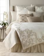 Image 2 of 2: Callisto Home Carriage Cartouche King Duvet