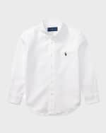 Image 3 of 4: Ralph Lauren Childrenswear Cotton Oxford Sport Shirt, Size S-XL