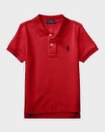 Image 3 of 4: Ralph Lauren Childrenswear Short-Sleeve Logo Embroidery Polo Shirt, Size 2-7