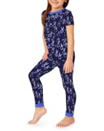 Image 6 of 8: BedHead Pajamas Kid's Printed 2-Piece Pajama Set, Size 2-6