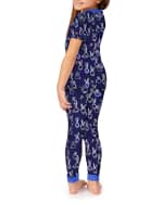 Image 7 of 8: BedHead Pajamas Kid's Printed 2-Piece Pajama Set, Size 2-6