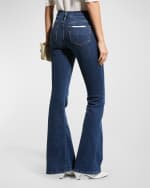 Image 4 of 6: FRAME Le High Flare Jeans in Dublin