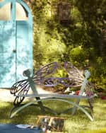 Image 1 of 4: Cricket Forge Dragonfly Outdoor Bench