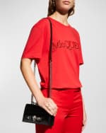 Image 2 of 5: Alexander McQueen Mini Jeweled Satchel