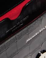 Image 4 of 5: Alexander McQueen Mini Jeweled Satchel
