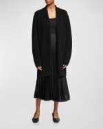 Image 3 of 3: THE ROW Fulham Open-Front Cashmere Cardigan