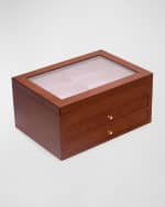 Image 1 of 2: Bey-Berk Men's Kelly Glasses Storage