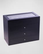 Image 1 of 2: Bey-Berk Men's Stanley 48-Watch Box