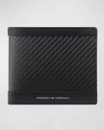 Image 1 of 3: Porsche Design Men's 10-Card Carbon Fiber Wallet