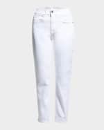 Image 1 of 5: Lafayette 148 New York High Rise Straight Ankle Reeve Jean