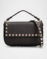 Image 1 of 3: Valentino Garavani Rockstud Top Handle Shoulder Bag