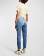 Image 4 of 6: Rag & Bone Dre Low-Rise Slim Boyfriend Ankle Jeans