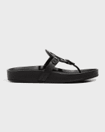 Tory Burch Miller Cloud Leather Thong Sandals Neiman Marcus