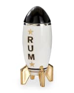 Image 2 of 2: Jonathan Adler Rocket Decanter Rum