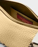 Image 4 of 5: Valentino Garavani Rockstud Calfksin Small Shoulder Bag