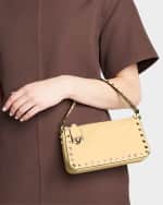 Image 5 of 5: Valentino Garavani Rockstud Calfksin Small Shoulder Bag