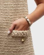 Image 2 of 5: Valentino Garavani Rockstud Leather Buckle Bracelet