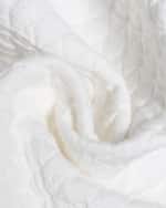 Image 2 of 3: Bovi Fine Linens Simply Cotton Matelasse Quilt, Twin