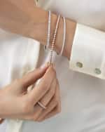 Image 2 of 2: Extensible 18k Round Diamond Stretch Bracelet