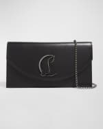Image 1 of 6: Christian Louboutin Loubi54 Wallet on Chain in Leather