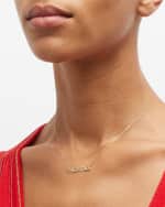 Image 2 of 5: Sydney Evan 14k Gold Mama Script Necklace
