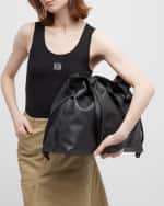 Image 3 of 6: Loewe Flamenco XL Shoulder Bag in Napa Leather with Blind Embossed Anagram