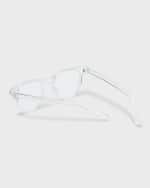 Image 2 of 5: The Book Club Twelve Hungry Bens Square Plastic Reading Glasses