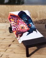 Image 1 of 3: Graccioza Coral Beach Towel