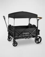 Image 1 of 5: WONDERFOLD Wagon Pull and Push Quad 4-Seater Stroller Wagon