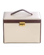 Image 2 of 3: Bey-Berk 4-Level Leather Jewelry Box