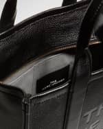 Image 5 of 6: Marc Jacobs The Leather Medium Tote Bag