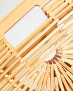 Image 5 of 5: Cult Gaia Gaias Bamboo Ark Small Top Handle Bag