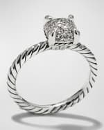 Image 4 of 5: David Yurman Chatelaine Full Pave Ring in Silver